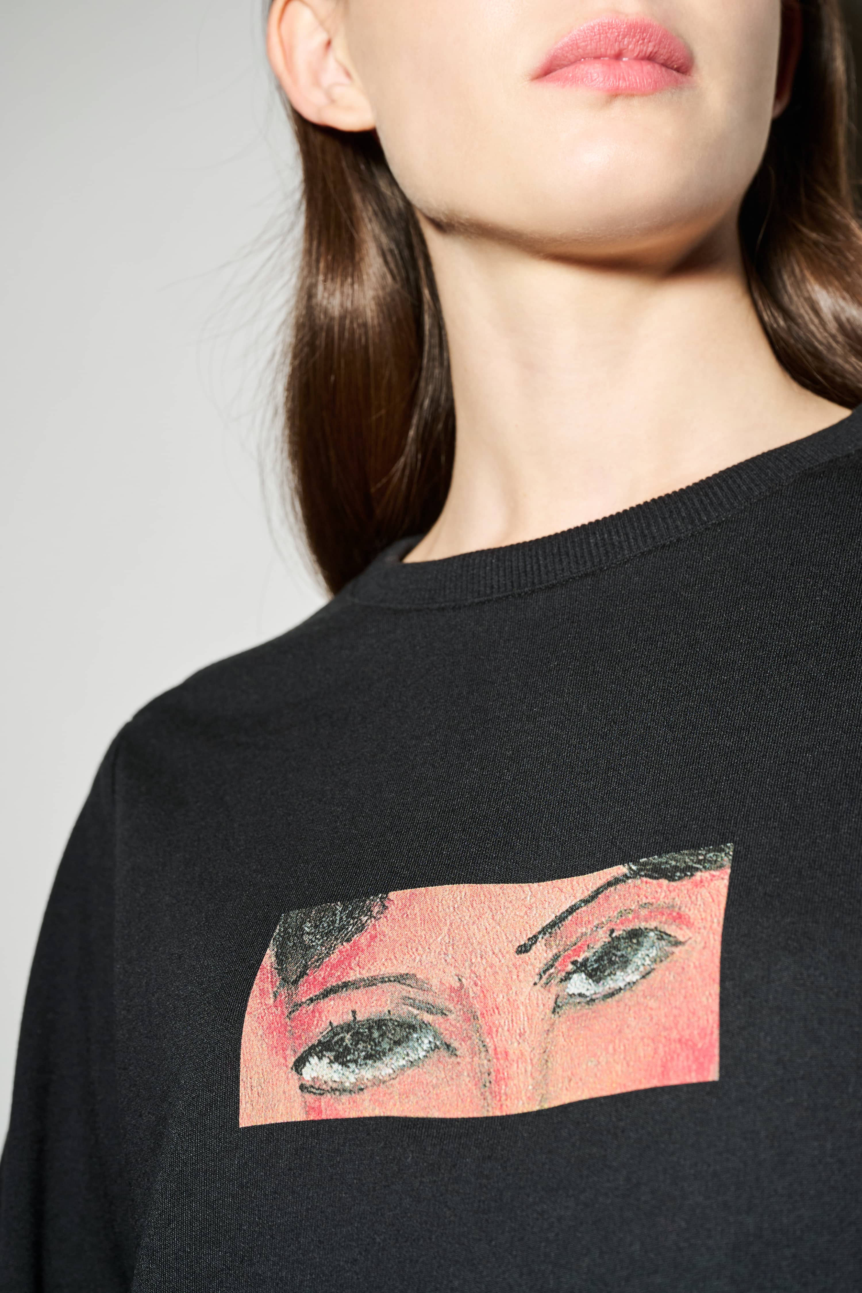 Sweater mit Modigliani-Print