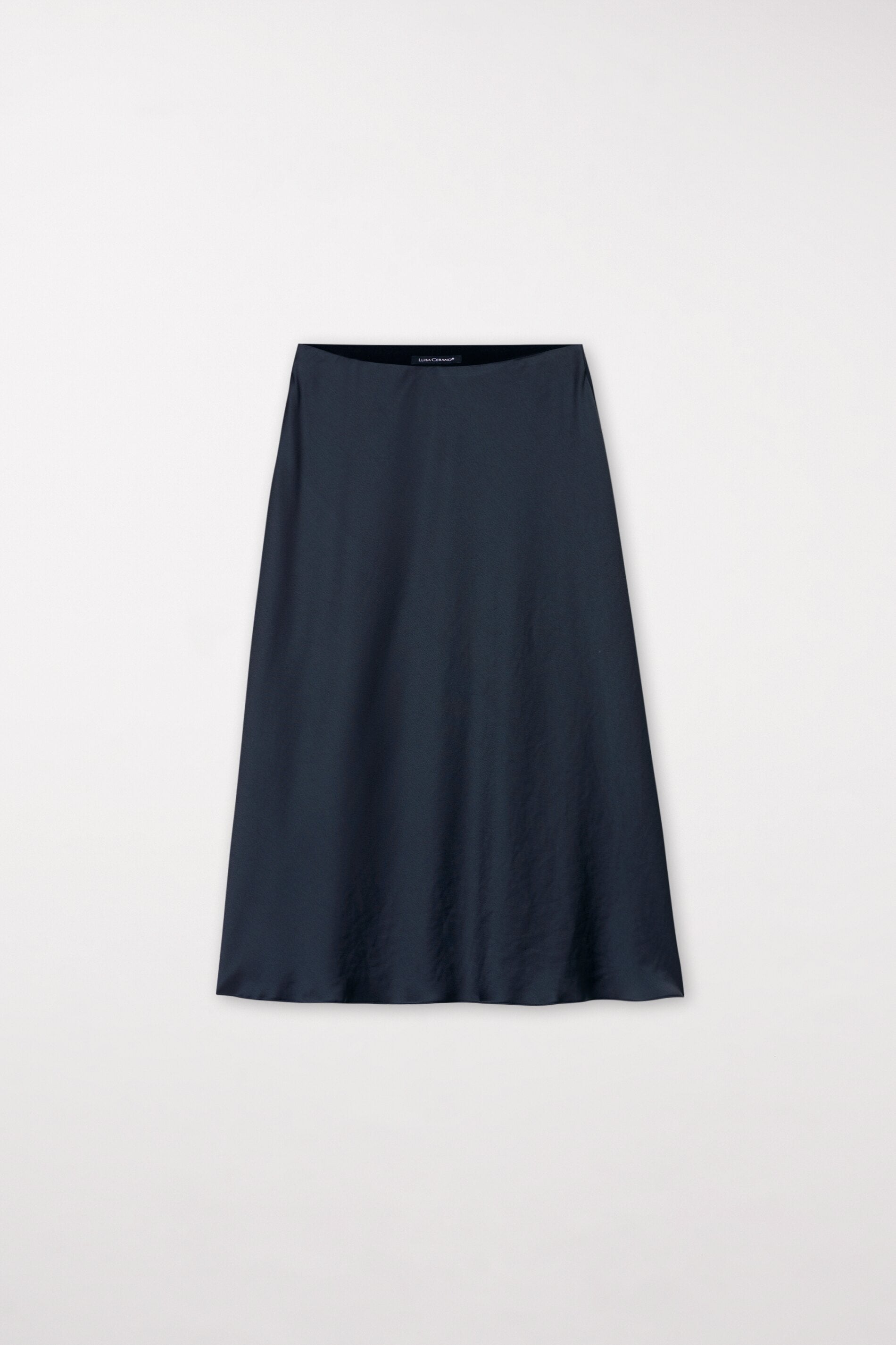 Midi length skirt