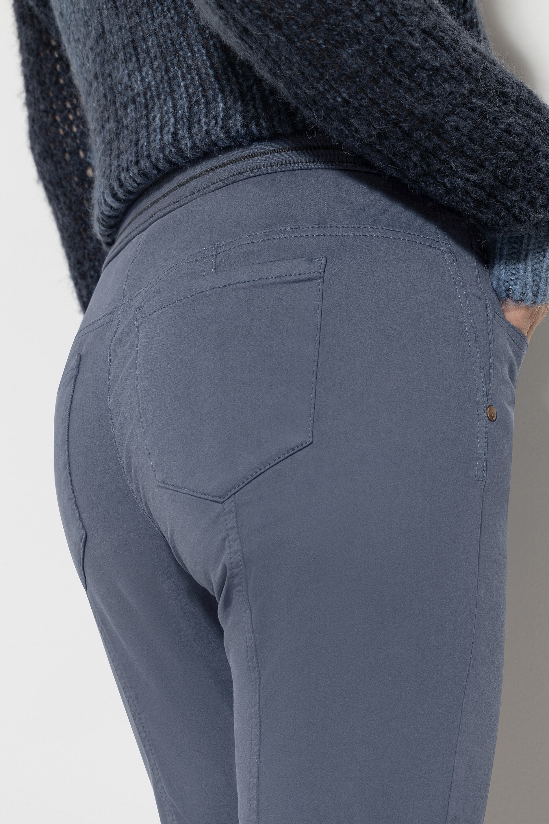 Denim couleur high-stretch